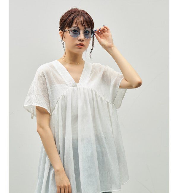  「SUNCUTGlasses/UV100%CUT サングラス｜ラバーテンプル｜ズレ落ち防止｜カラーレンズ｜紫外線対策 UVカット」|サングラス|