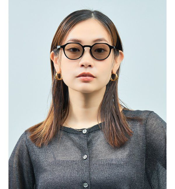  「SUNCUTGlasses/UV100%CUT サングラス | クラウンパント｜紫外線対策 UV対策 UVカット」|サングラス|ブラック