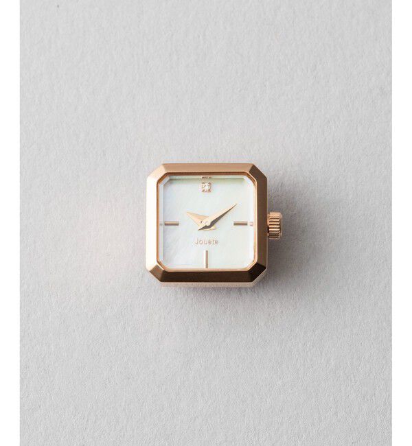 Jouete「[タイムピース] オクタゴンフェイス ダイヤモンド」|腕時計|ピンクゴールド