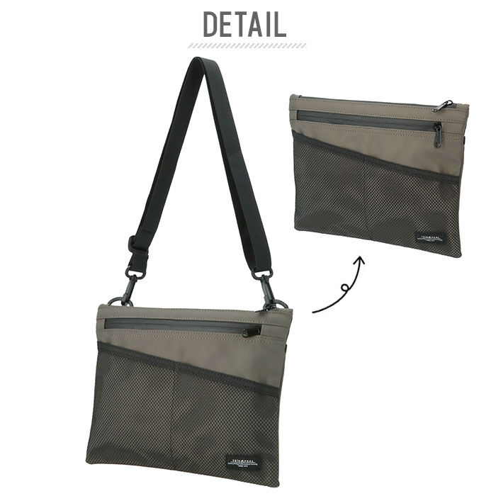 BACKYARD FAMILY「サコッシュ メンズ 通販 レディース ショルダーバッグ 斜めがけ かっこいい 大人 ナイロン」|ショルダー・メッセンジャー|