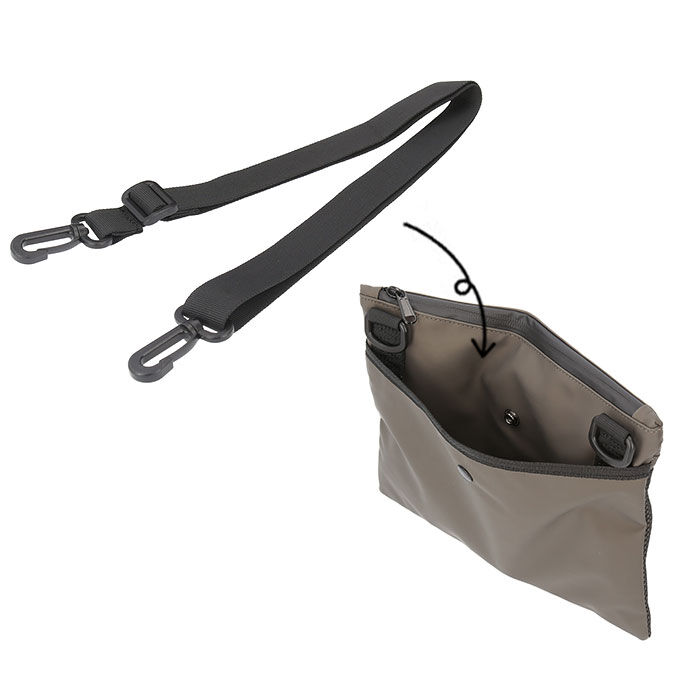 BACKYARD FAMILY「サコッシュ メンズ 通販 レディース ショルダーバッグ 斜めがけ かっこいい 大人 ナイロン」|ショルダー・メッセンジャー|