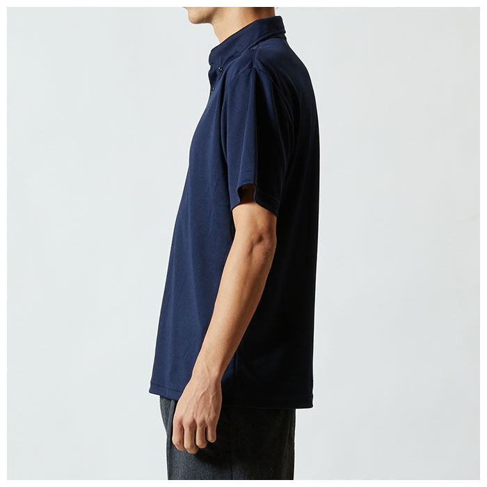 BACKYARD FAMILY「ユナイテッドアスレ ポロシャツ 通販 メンズ 半袖 レディース ボタンダウン 吸水速乾 ドライ機能」|ポロシャツ|