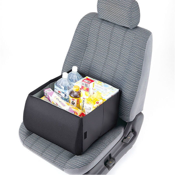 BACKYARD FAMILY「2way シートボックス クッション 通販 車 運転 シート 腰 収納 ボックス 折りたたみ」|その他|