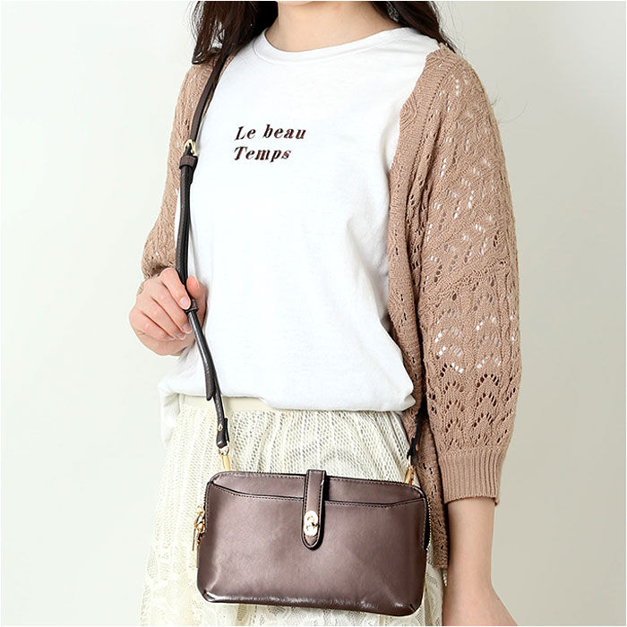 BACKYARD FAMILY「スマホポシェット 横 通販 Pisoraro ピソラロ pr187 スマホバッグ スマホバック」|ショルダー・メッセンジャー|