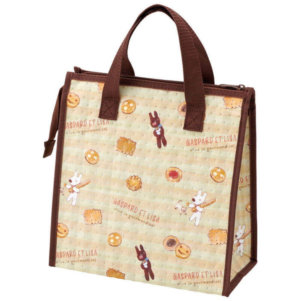 BACKYARD FAMILY「SKATER スケーター ランチバッグ 保冷 キャラクター 不織布 ランチバック 通販 大きめ」|エコバッグ|ブラウン1