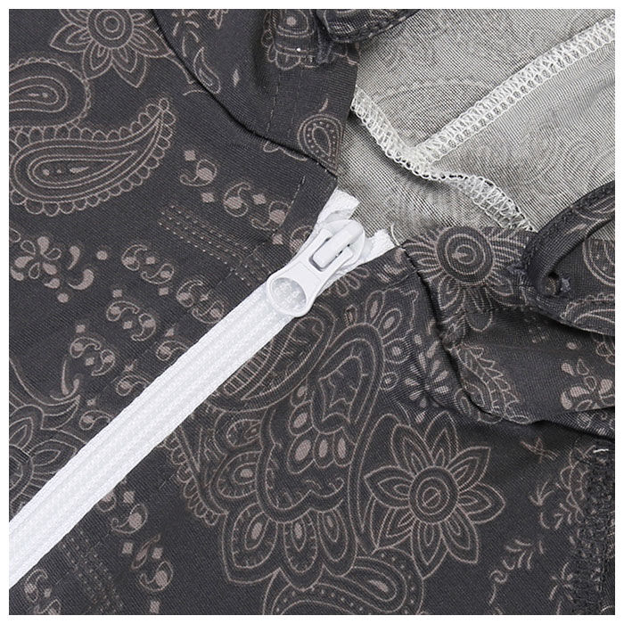 BACKYARD FAMILY「ラッシュガード レディース 長袖 通販 おしゃれ 柄 パーカー 夏 ジップアップ M-L L-LL」|スポーツ|