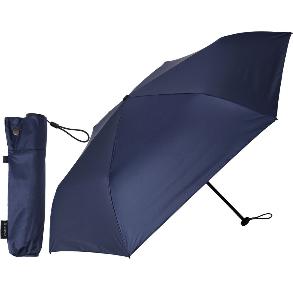 BACKYARD FAMILY「KIZAWA 日傘 UVカット 100 通販 超軽量カーボン傘 折りたたみ日傘 折り畳み日傘」|傘|ブルー1