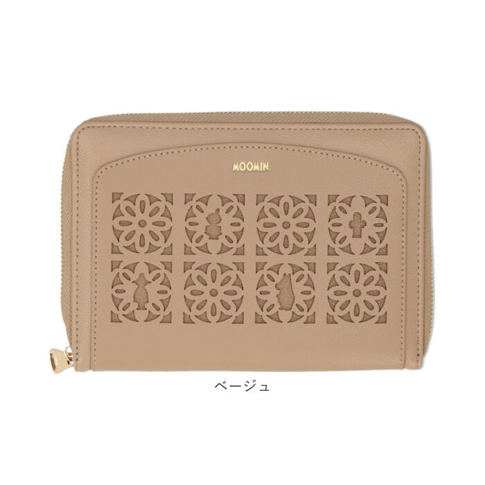 BACKYARD FAMILY「ムーミン グッズ RMPS-04 通販 マルチケース 母子手帳ケース 通帳ケース パスポートケース」|名刺入れ・カードケース|