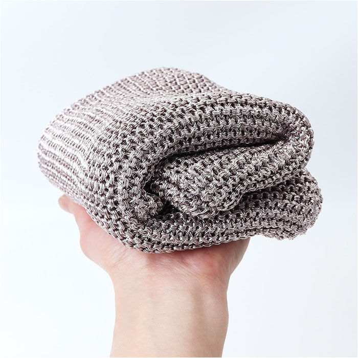 cache cache「cachecache カシュカシュ トートバッグ ラメ糸 通販 トートバック トート 手提げ」|トートバッグ|