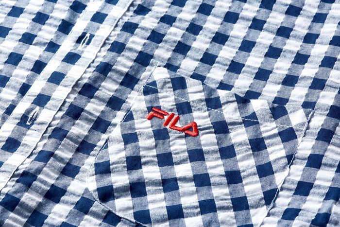 BACKYARD FAMILY「シャツ メンズ カジュアル 通販 ギンガムチェックシャツ ７分袖シャツ ７分袖 メンズシャツ」|その他|