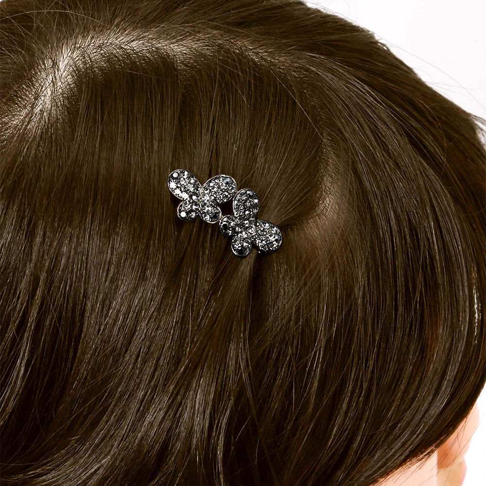 BACKYARD FAMILY「RORA ヘアクリップ 通販 ローラ エルシー ヘアークリップ ヘアアクセサリー 髪飾り キッズ」|その他|グレー1