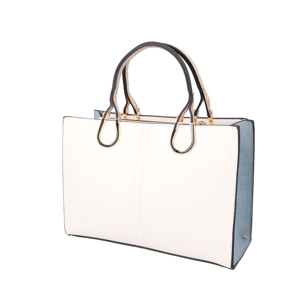 BACKYARD FAMILY「ラムモード トートバッグ ショルダー レディース 37880t 通販 トートバック トート 手提げ」|トートバッグ|ホワイト1