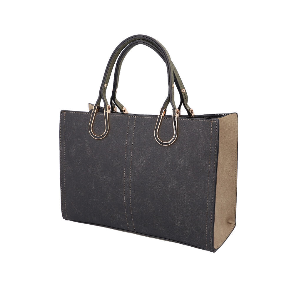 BACKYARD FAMILY「ラムモード トートバッグ ショルダー レディース 37880t 通販 トートバック トート 手提げ」|トートバッグ|ブラック2