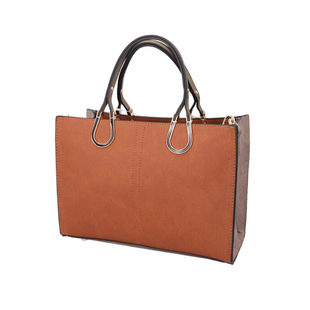 BACKYARD FAMILY「ラムモード トートバッグ ショルダー レディース 37880t 通販 トートバック トート 手提げ」|トートバッグ|ブラウン1