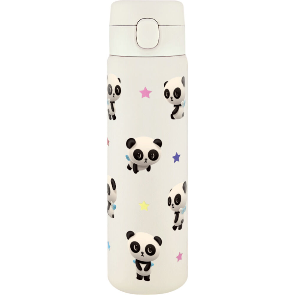 BACKYARD FAMILY「水筒 ワンタッチ かわいい 480ml 通販 ステンレスボトル ワンプッシュボトル マグボトル」|食器・キッチングッズ|ホワイト1