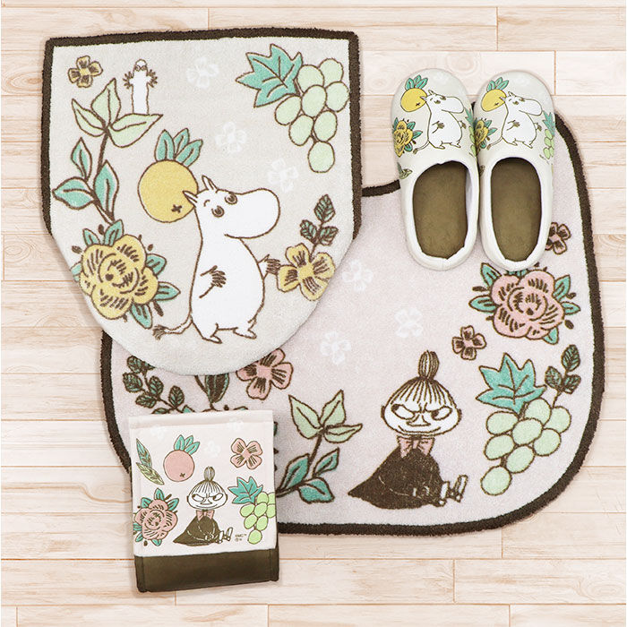 BACKYARD FAMILY「ムーミン トイレマット 通販 トイレ グッズ マット 足元マット トイレ足元マット 洗える」|トイレタリー・ランドリーグッズ|