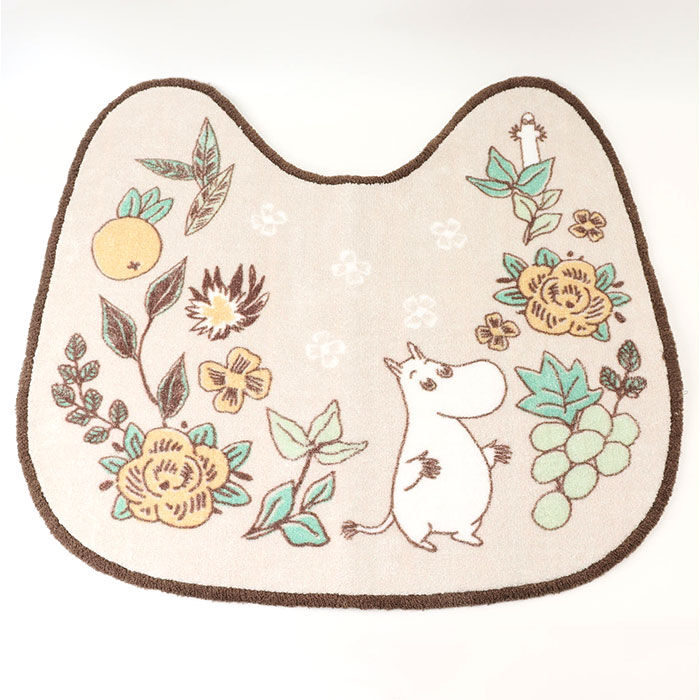 BACKYARD FAMILY「ムーミン トイレマット 通販 トイレ グッズ マット 足元マット トイレ足元マット 洗える」|トイレタリー・ランドリーグッズ|