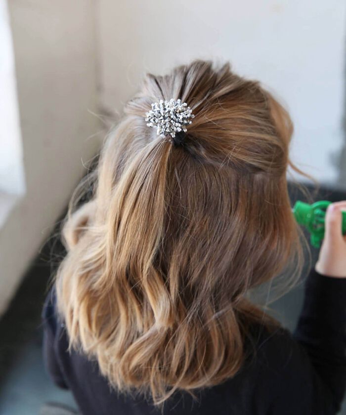 BACKYARD FAMILY「ヘアゴム キッズ キラキラ 通販 ヘア ゴム 髪飾り 子供 子ども こども 子供用 女の子 卒園式」|その他|