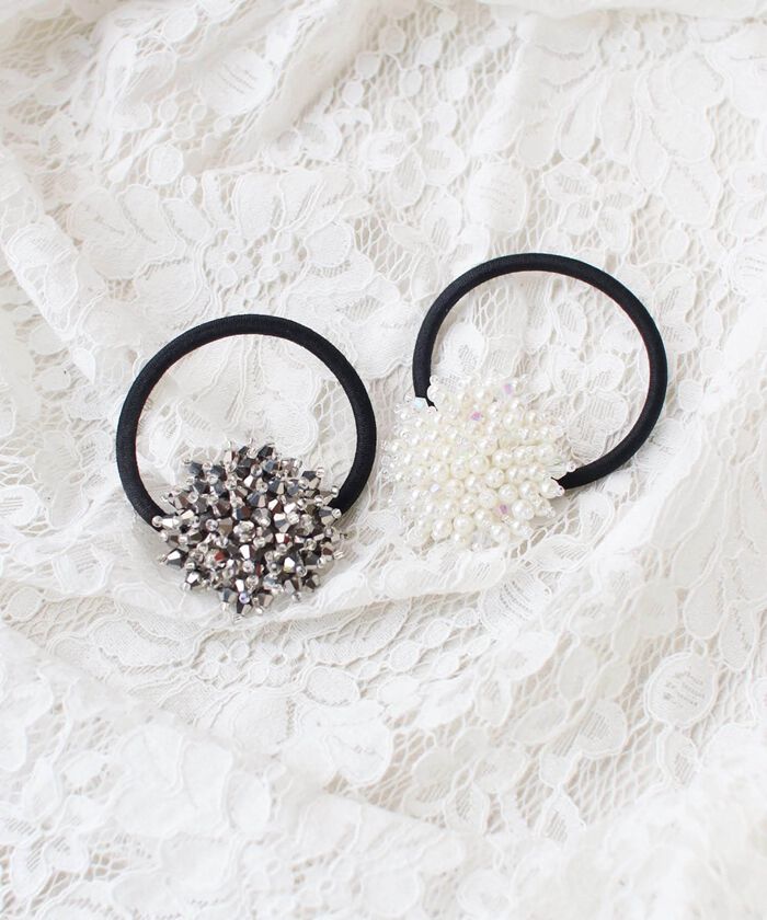 BACKYARD FAMILY「ヘアゴム キッズ キラキラ 通販 ヘア ゴム 髪飾り 子供 子ども こども 子供用 女の子 卒園式」|その他|