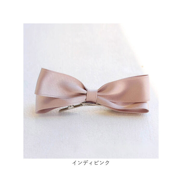 BACKYARD FAMILY「ヘアクリップ 大きめ リボン 通販 ヘア クリップ ヘアピン 髪飾り 髪留め キッズ 女の子 子供」|その他|