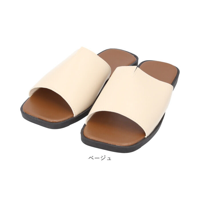 BACKYARD FAMILY「フラットサンダル レディース 通販 サンダル 疲れない きれいめ ぺたんこサンダル」|サンダル|