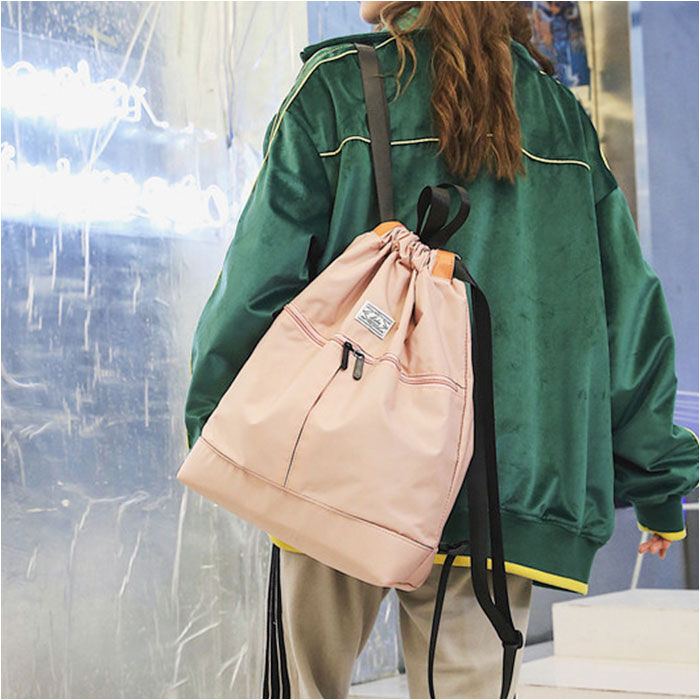 BACKYARD FAMILY「ナップサック スポーツ 通販 プールバッグ 体操着入れ ナップザック リュックサック 巾着リュック」|リュック|