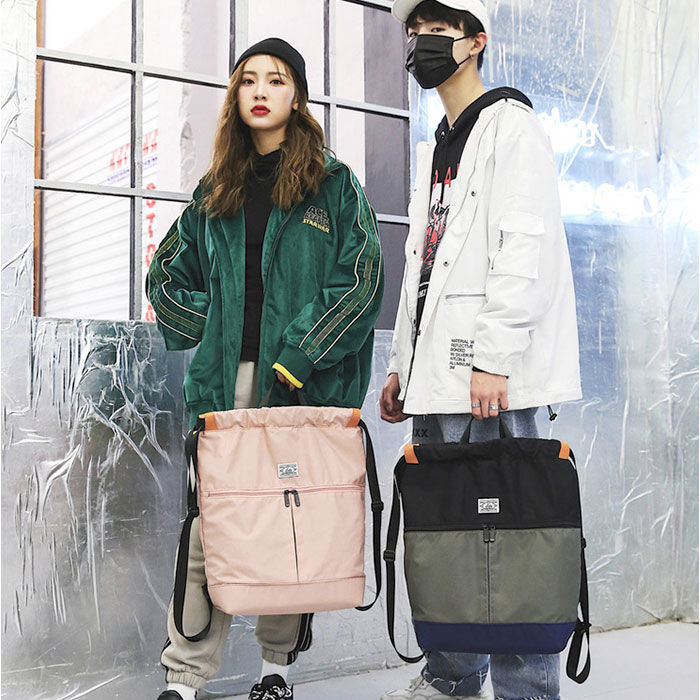 BACKYARD FAMILY「ナップサック スポーツ 通販 プールバッグ 体操着入れ ナップザック リュックサック 巾着リュック」|リュック|