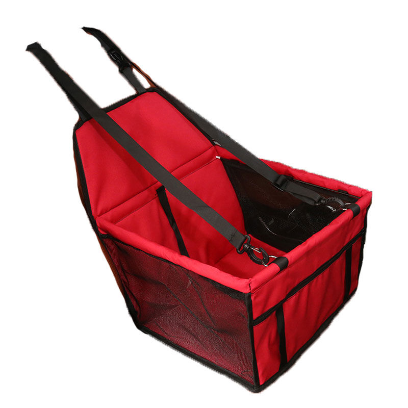 BACKYARD FAMILY「ドライブボックス 犬 猫 通販 小型犬 中型犬 ペット用 ドライブ ペットボックス 折りたたみ」|その他|レッド1