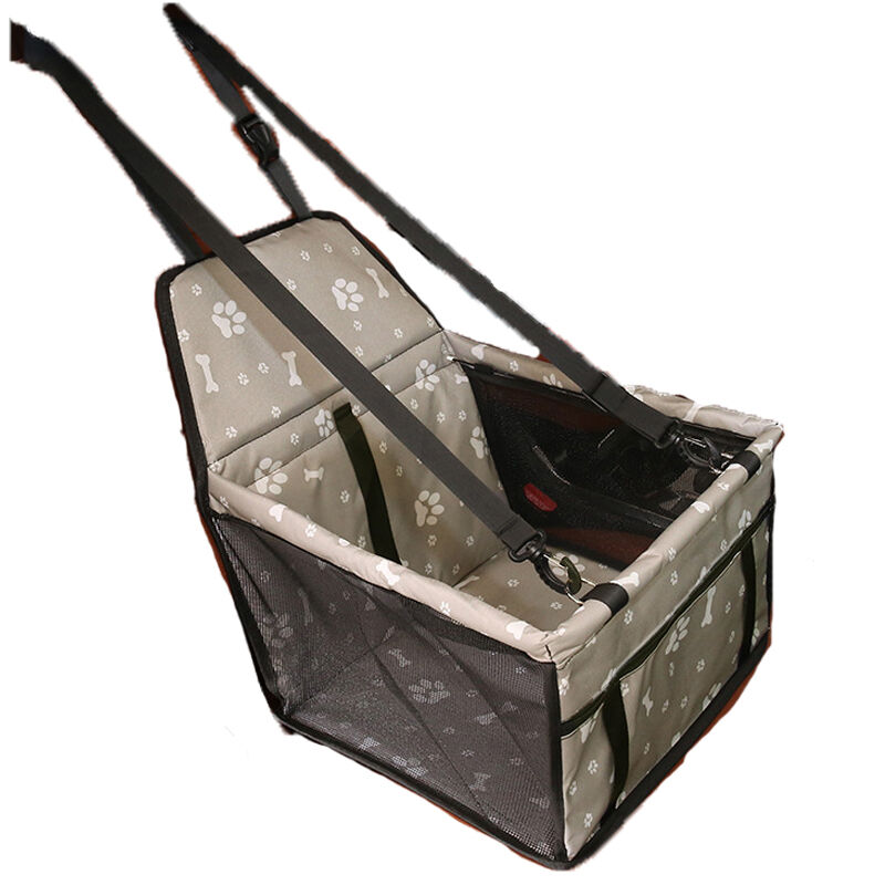 BACKYARD FAMILY「ドライブボックス 犬 猫 通販 小型犬 中型犬 ペット用 ドライブ ペットボックス 折りたたみ」|その他|グレー2