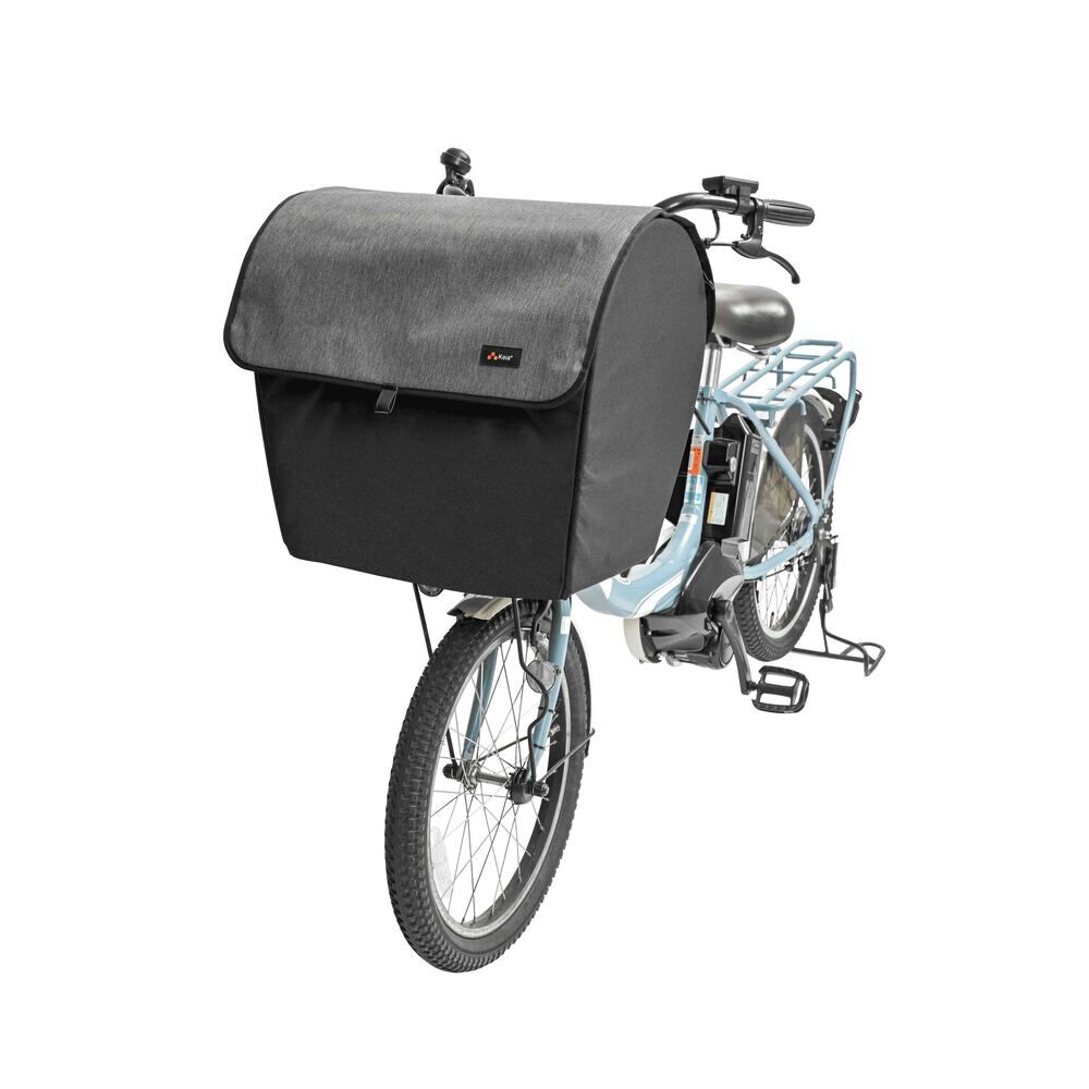 BACKYARD FAMILY「自転車 ペット 乗せ 通販 Keia ケイア 前カゴ ペットインバスケット 飛び出し防止」|その他|グレー1