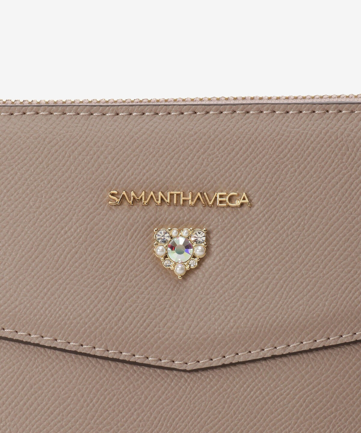 Samantha Vega「ハートビジュー付きショルダーバッグ」|ショルダー・メッセンジャー|