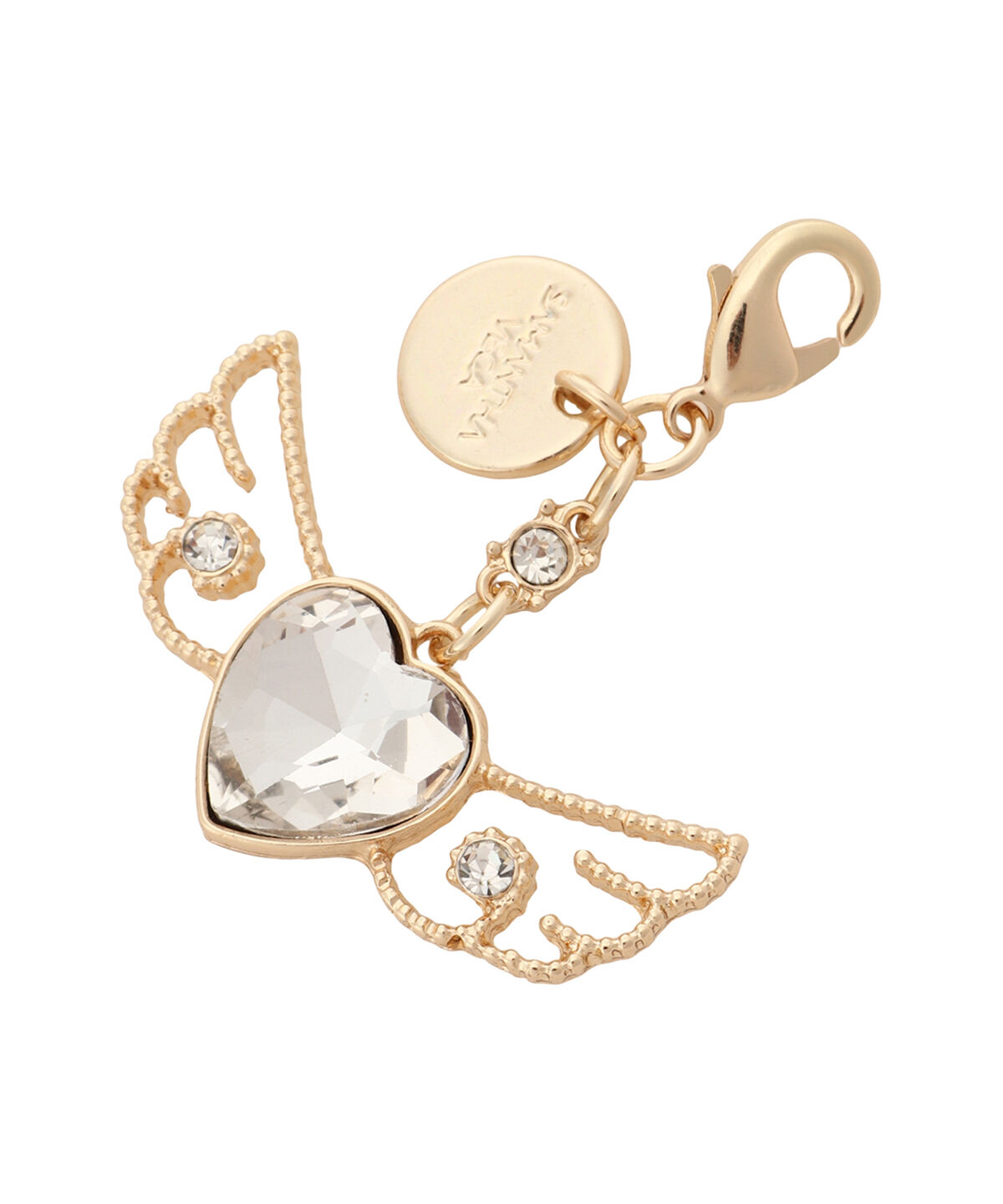 Samantha Vega「エンジェルハートファスナートップチャーム」|チャーム・キーホルダー|クリア