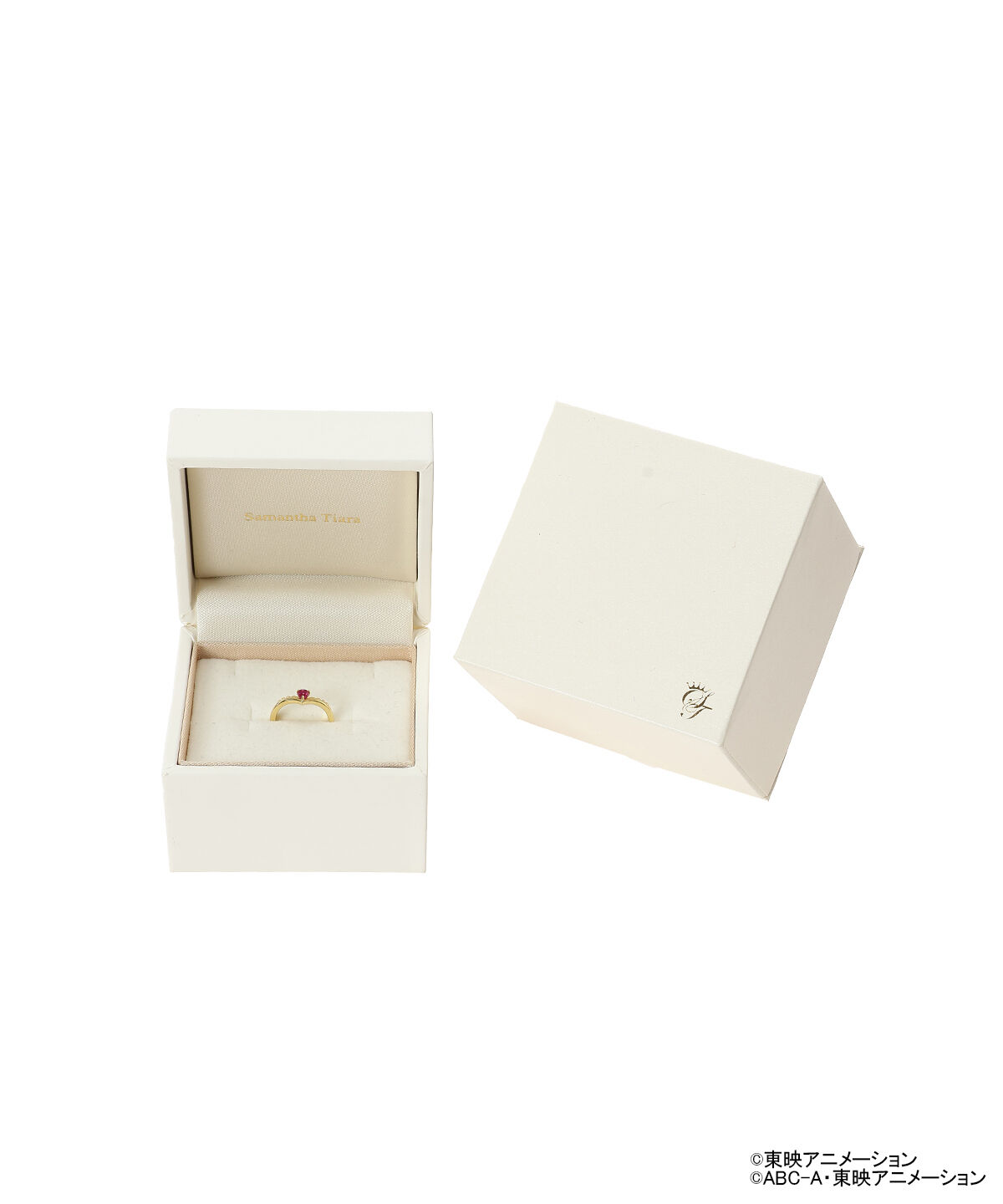 Samantha Tiara「｢ふたりはﾌﾟﾘｷｭｱ M a x H eart｣ ﾋﾟﾝｷｰﾘﾝｸﾞ/ｲﾔｰｶﾌ(ｼｬ」|リング|