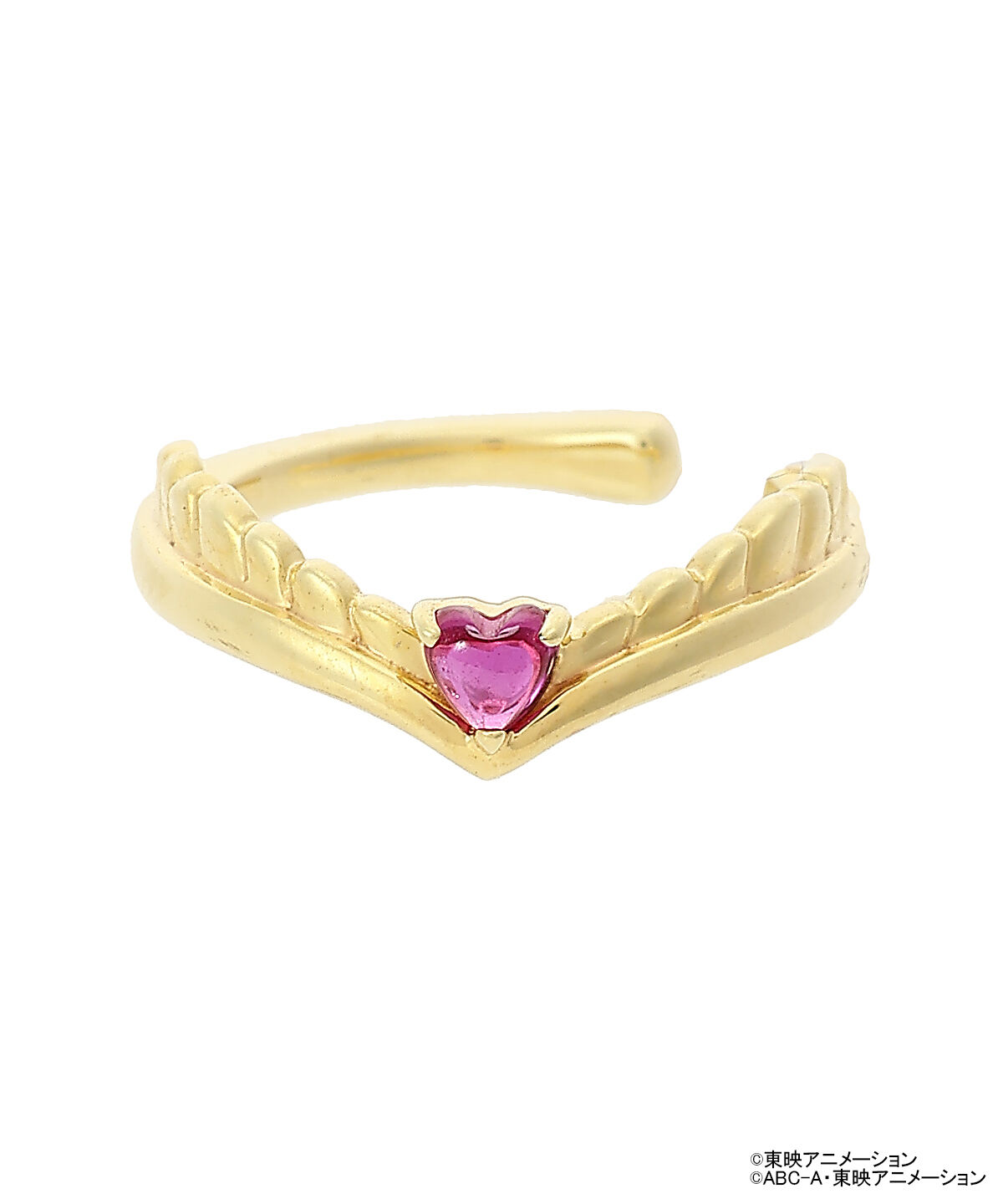 Samantha Tiara「｢ふたりはﾌﾟﾘｷｭｱ M a x H eart｣ ﾋﾟﾝｷｰﾘﾝｸﾞ/ｲﾔｰｶﾌ(ｼｬ」|リング|