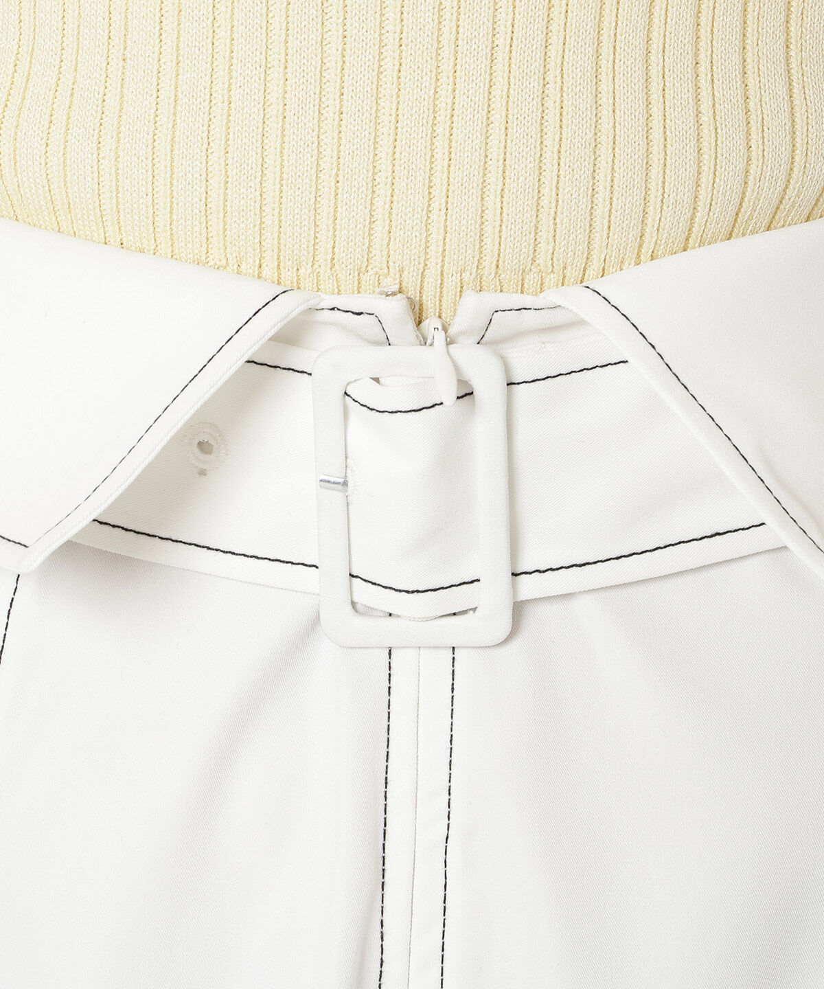 REDYAZEL「ステッチカラーフレアスカート」|フレア|