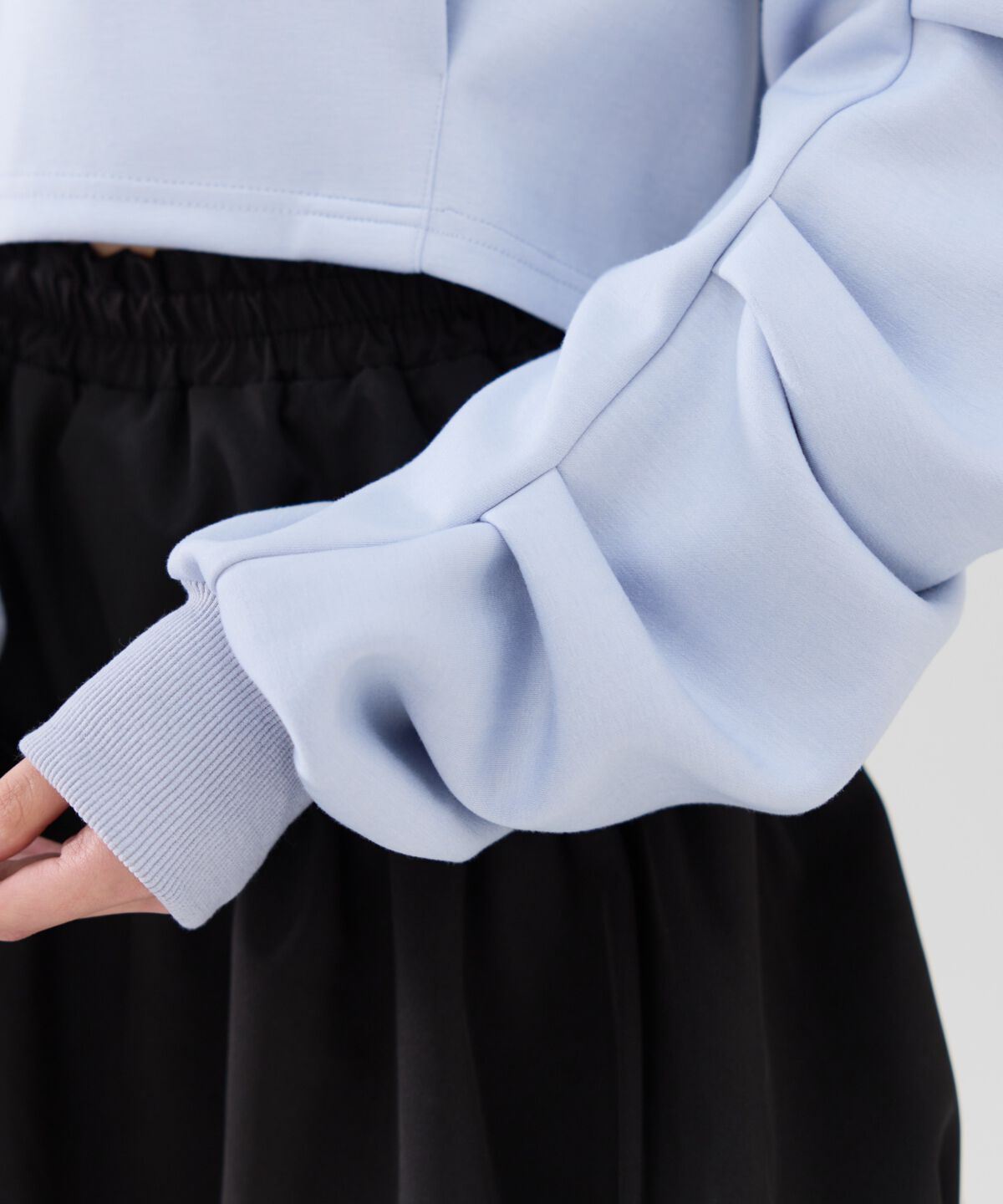 REDYAZEL「襟つきタックスリーブトップス」|Tシャツ・カットソー|