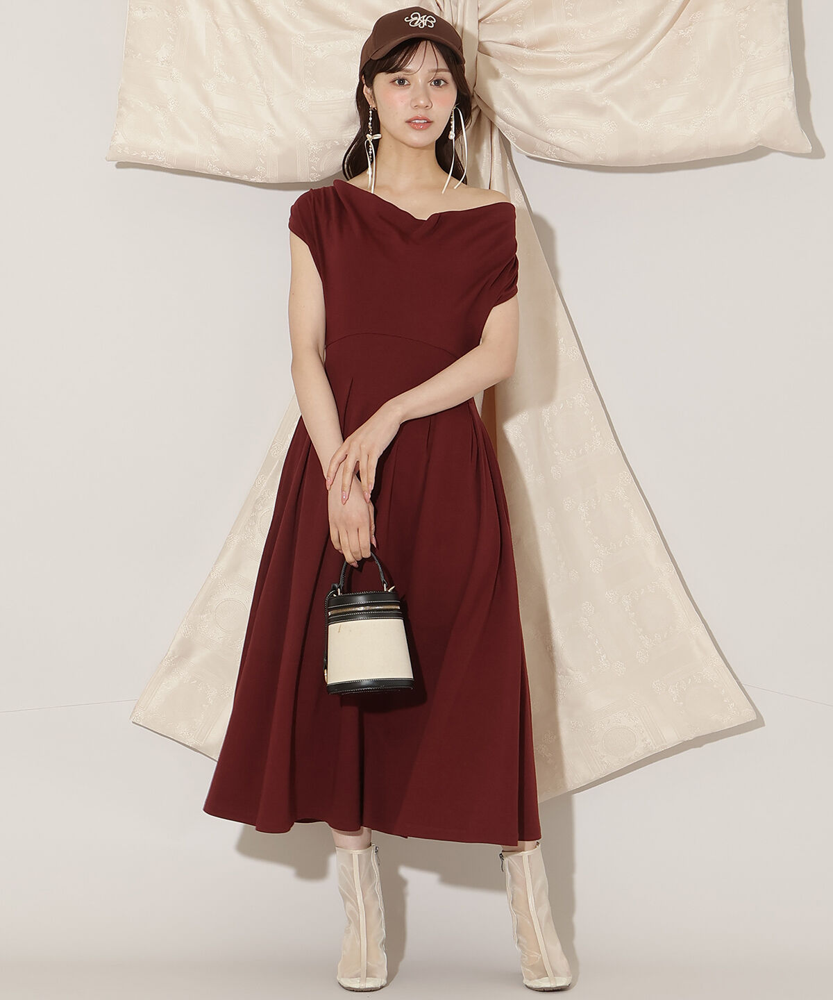 WILLSELECTION「２WAYドレープカットワンピース」|ワンピース|