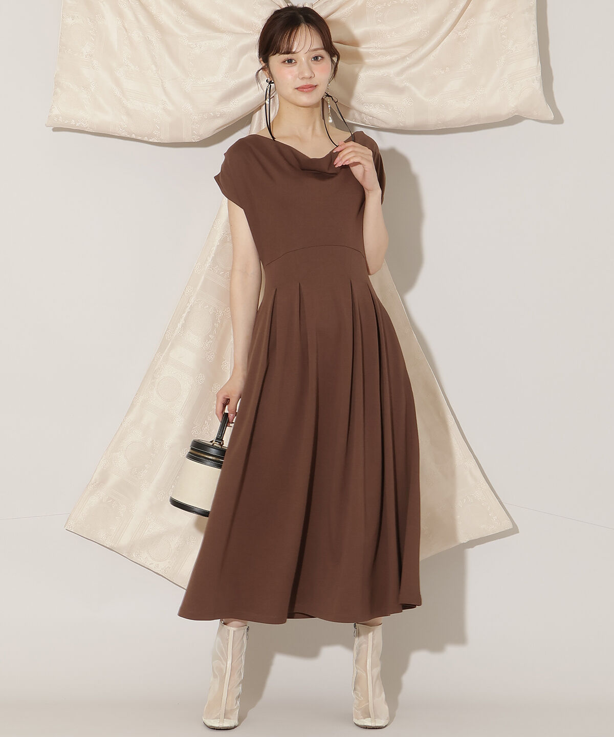 WILLSELECTION「２WAYドレープカットワンピース」|ワンピース|