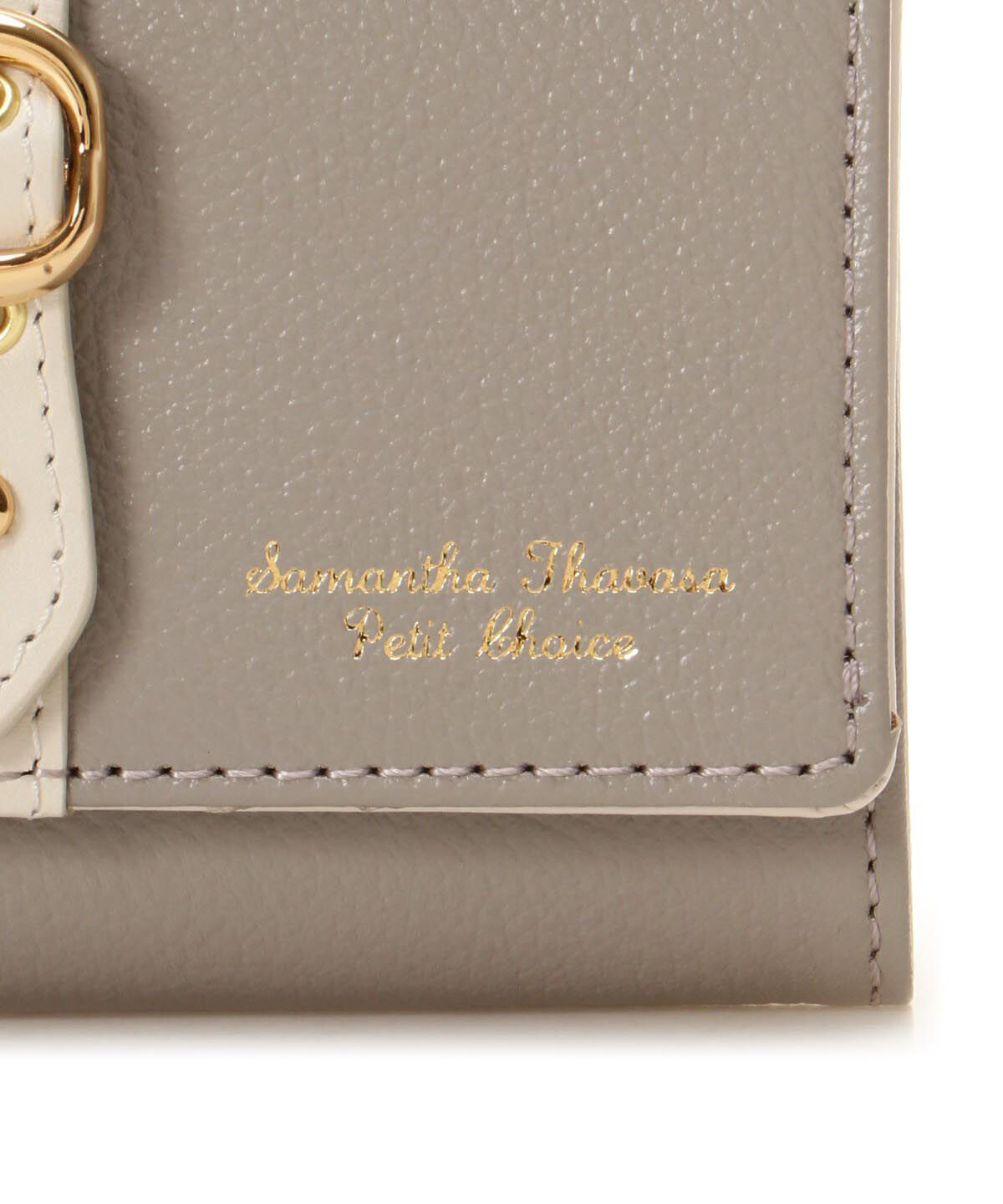 Samantha Thavasa Petit Choice「フロントベルト 折財布」|財布|