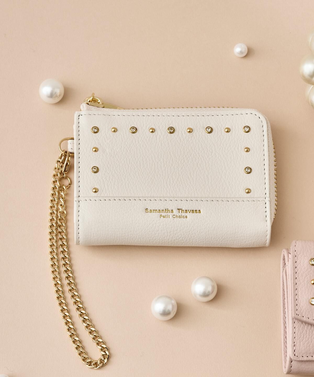 Samantha Thavasa Petit Choice「ゴールドスタッズ キーケース」|キーケース|