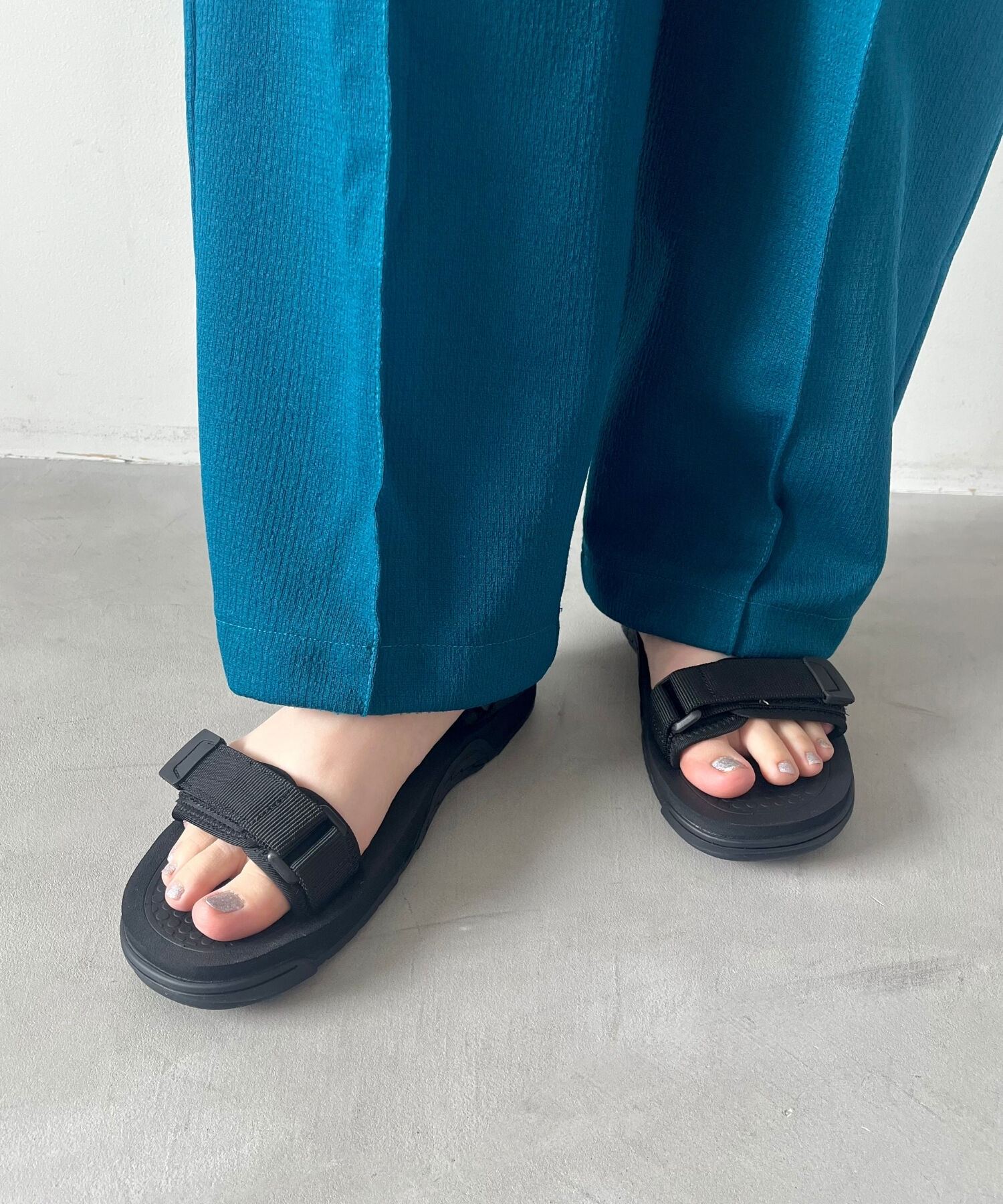 ORiental TRaffic「【アウトレット価格】ベルトスポーツサンダル/OT3211 スポサン 人気 トレンド WEB限定 軽い」|サンダル|