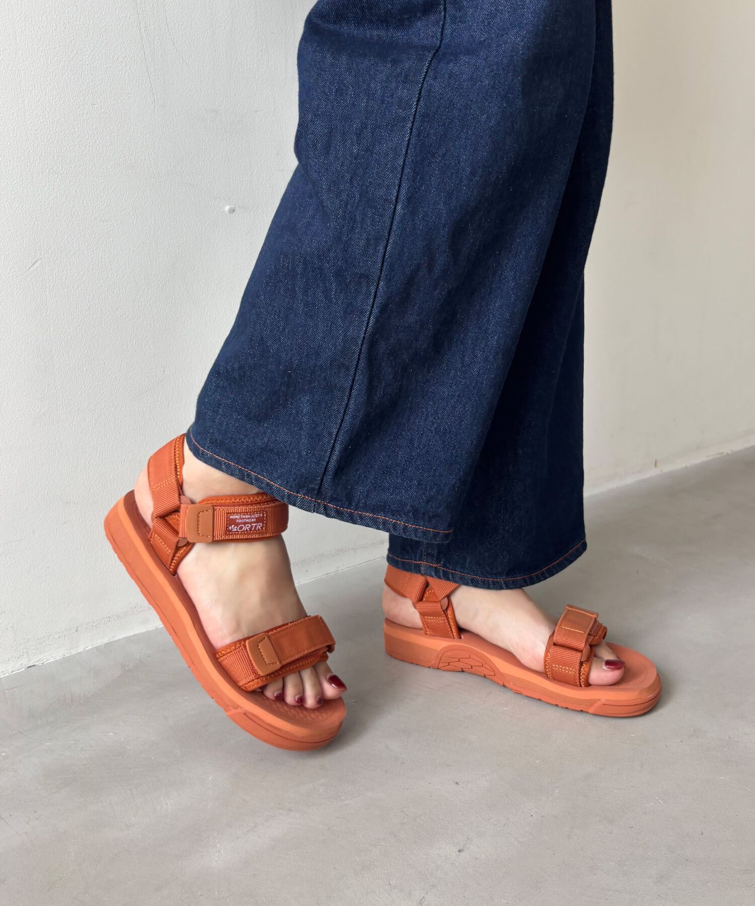 ORiental TRaffic「【アウトレット価格】ベルトスポーツサンダル/OT3211 スポサン 人気 トレンド WEB限定 軽い」|サンダル|ORANGE