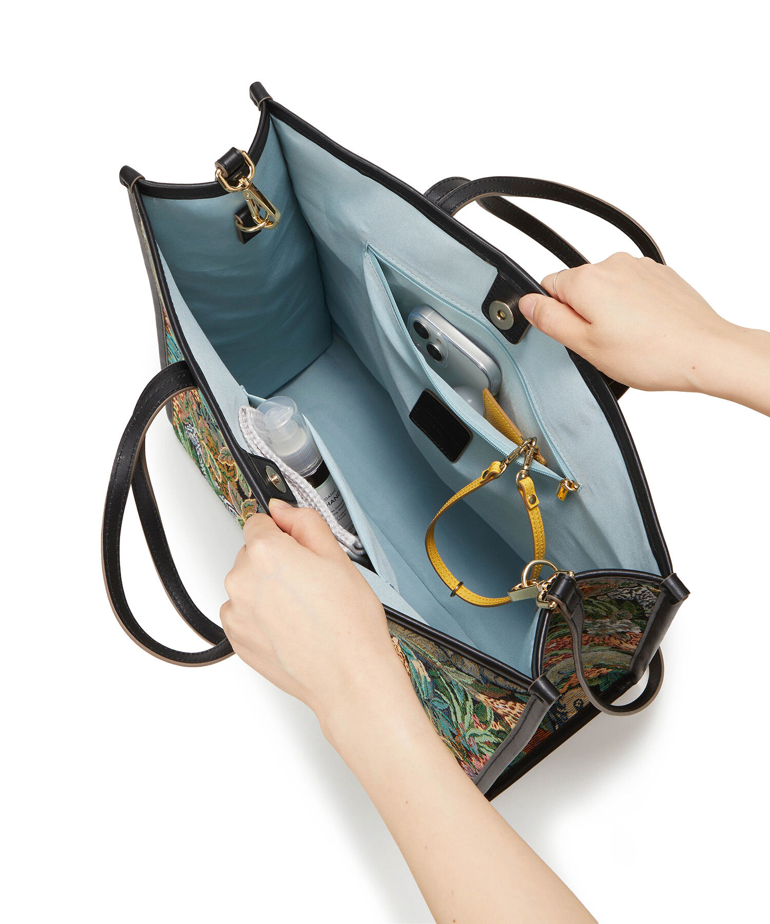 TOPKAPI TREASURE「【TREASURE TOPKAPI】ジャガード アニマル モチーフ トート バッグ」|トートバッグ|