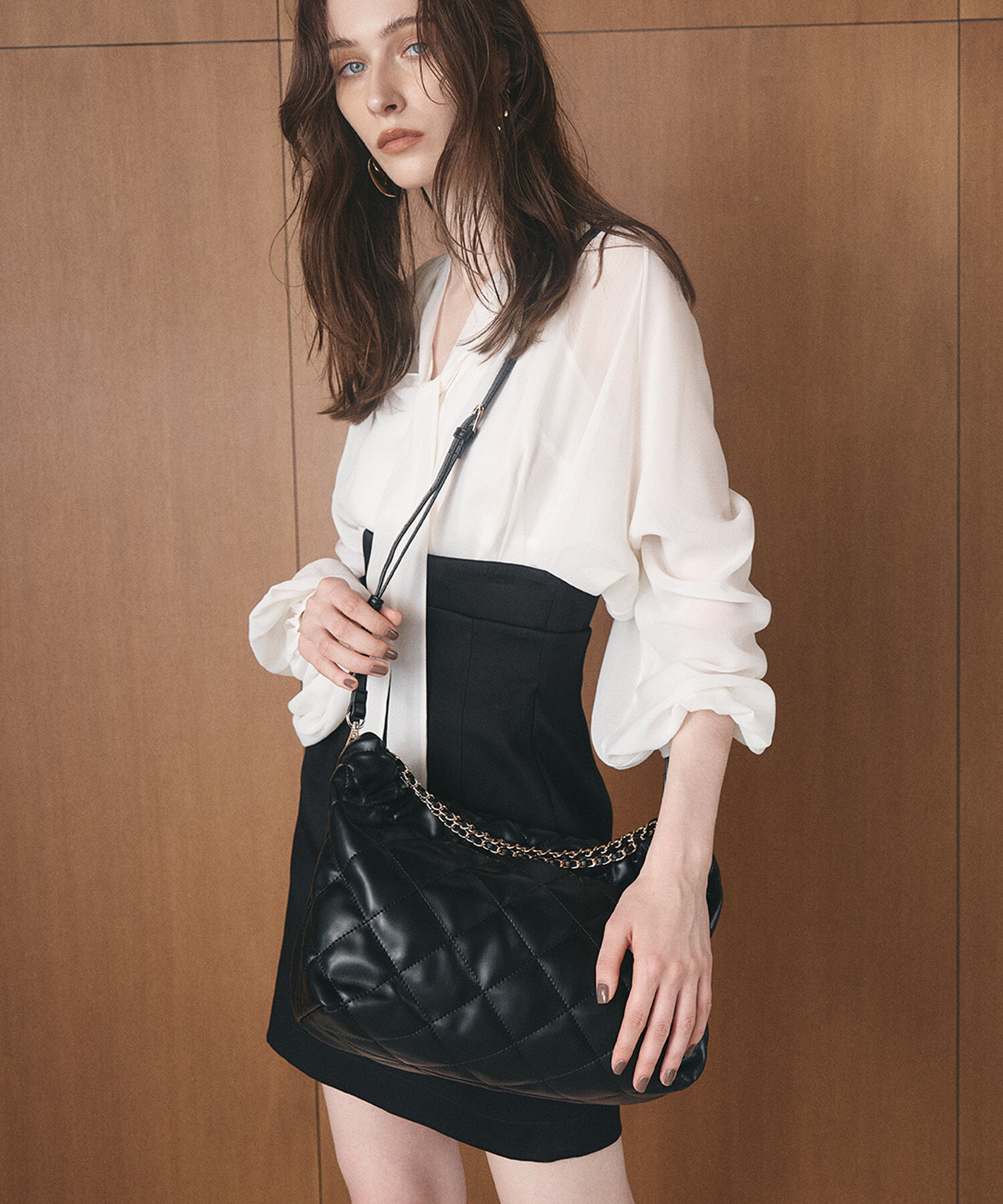 TOPKAPI TREASURE「【TREASURE TOPKAPI】 キルティング チェーン ショルダー バッグ」|ショルダー・メッセンジャー|