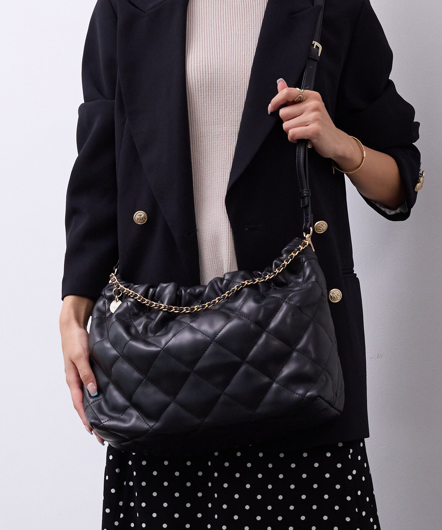 TOPKAPI TREASURE「【TREASURE TOPKAPI】 キルティング チェーン ショルダー バッグ」|ショルダー・メッセンジャー|