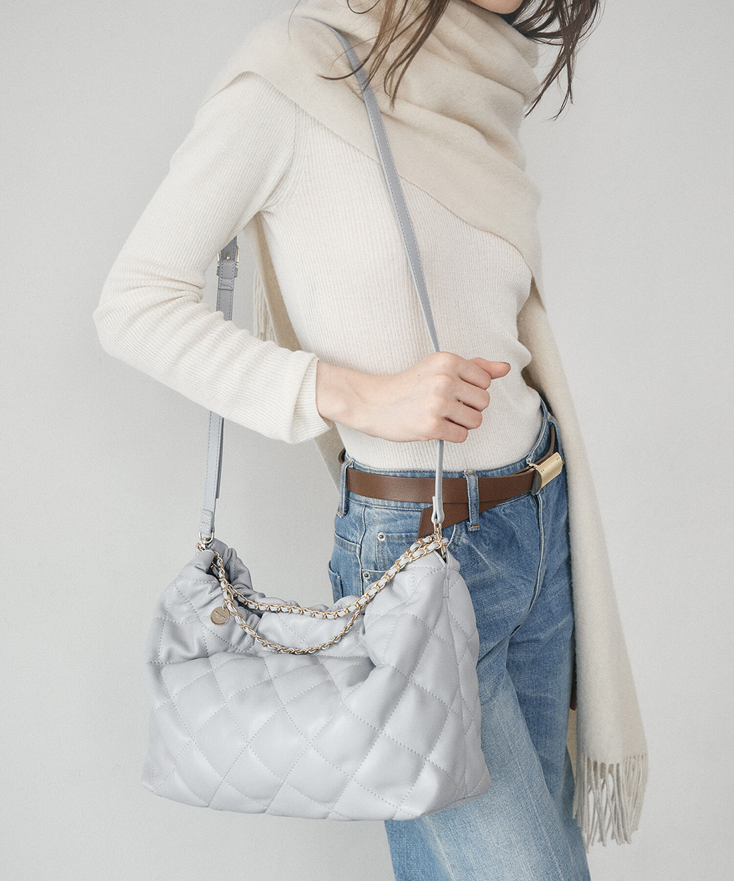 TOPKAPI TREASURE「【TREASURE TOPKAPI】 キルティング チェーン ショルダー バッグ」|ショルダー・メッセンジャー|