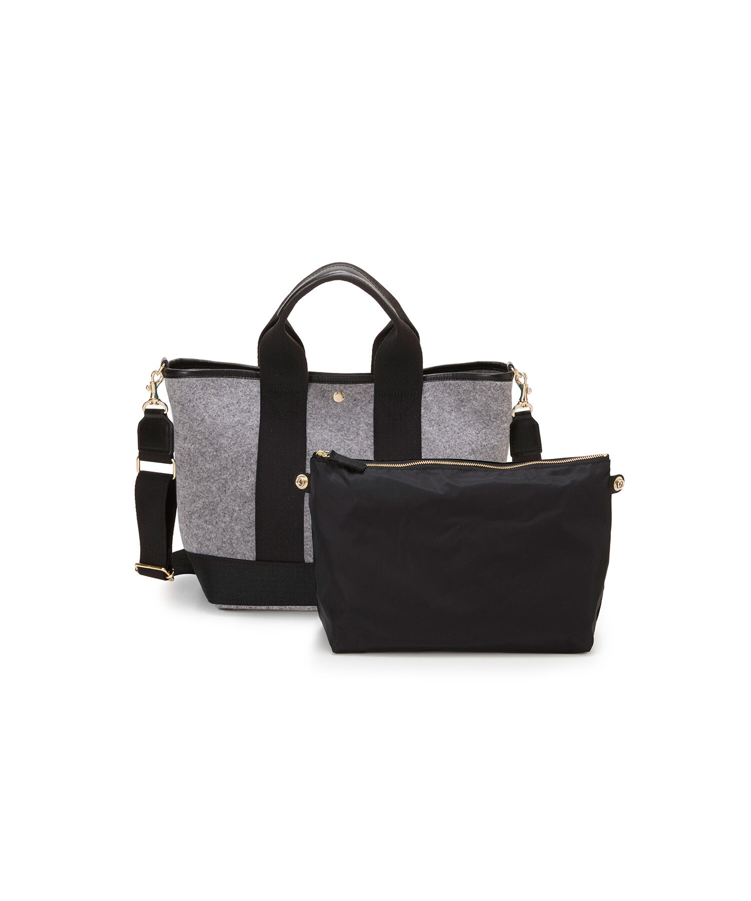 TOPKAPI BREATH「【Breath TOPKAPI】イタリアンフェルト ショルダー付 B5 トートバッグ M」|トートバッグ|