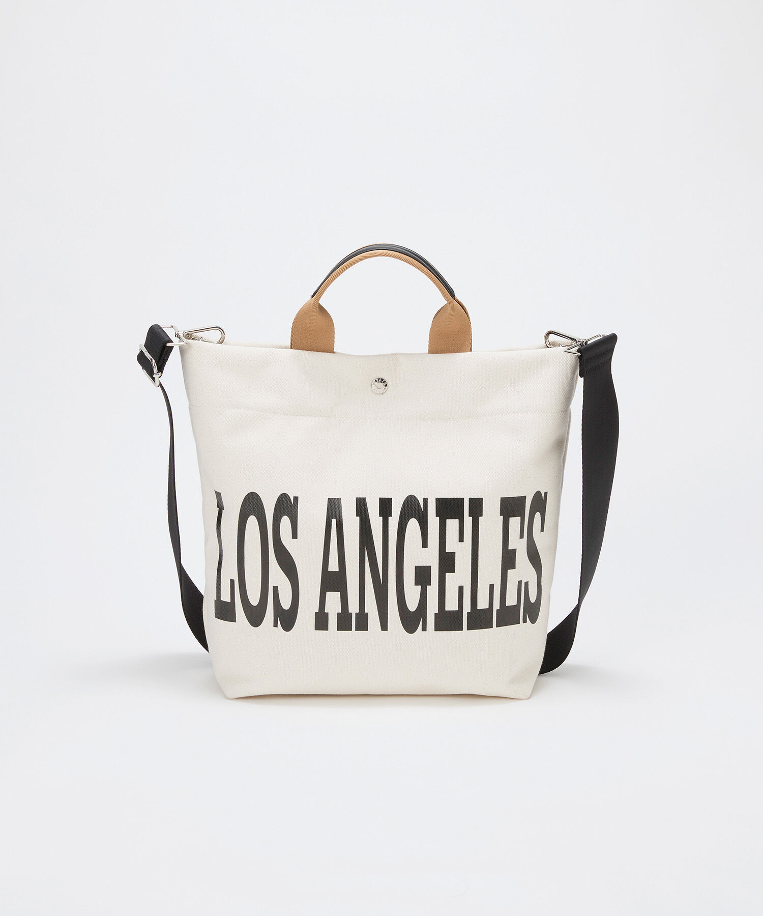 TOPKAPI BREATH「【Breath TOPKAPI】シティ プリント キャンバス スクエアトートバッグ / ショルダー付き」|トートバッグ|