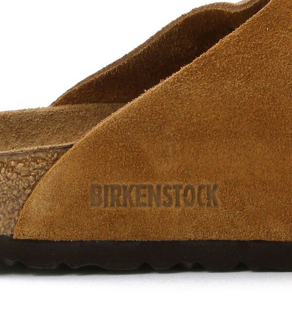 BIRKENSTOCK「【ビルケンシュトック】チューリッヒ ソフトフットベッド/ミンク スエードレザー/サンダル メンズ」|サンダル|