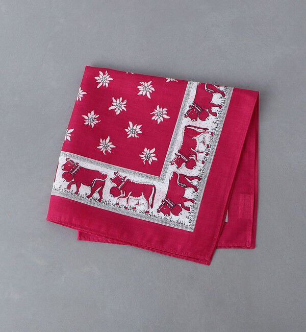 UNITED ARROWS「＜GLARNER TUECHLI＞ Cowbell/カウベル ハンカチ」|ハンカチ|WINE